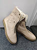 STTOPA зима. Висота 17 см. Розміри 41-43. Черевики великих розмірів шкіряні. 221-4143 Бежеві, фото 4