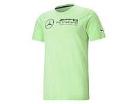 Мужская футболка Mercedes-AMG Petronas Men's T-shirt, F1, Collection 2021, Green, артикул B67997827