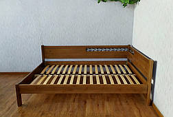 Ліжко полуторне дерев'яне кутове для спальні "Шанталь Люкс" від виробника, фото 3