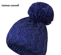 Красива молодіжна шапка з помпоном і снуд від Kamea - Luisa.