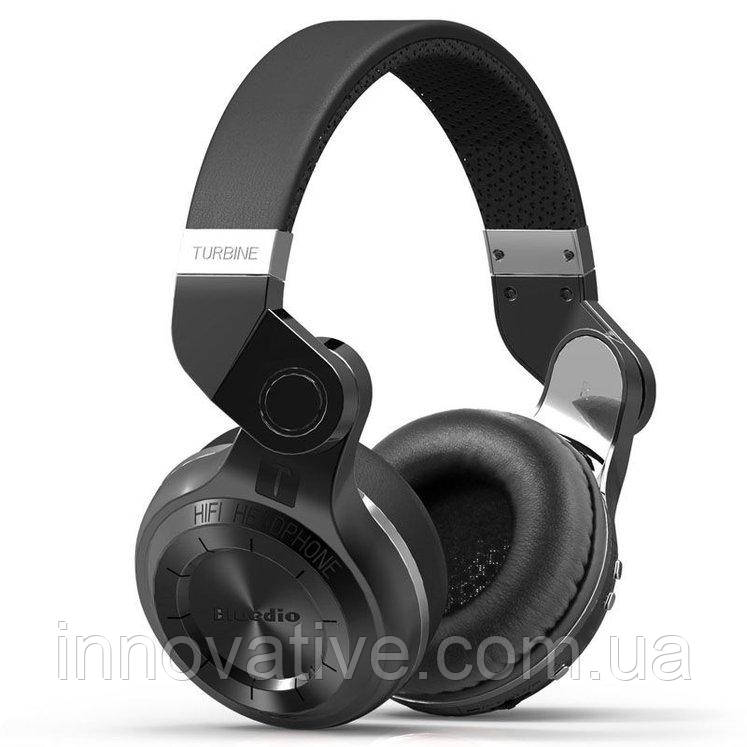 Бездротові Bluetooth-навушники Bluedio T2 Plus (неткарний) (Чорний)