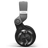 Бездротові Bluetooth-навушники Bluedio T2 Plus (неткарний) (Чорний), фото 3