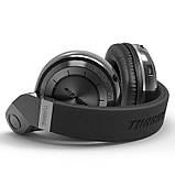 Бездротові Bluetooth-навушники Bluedio T2 Plus (неткарний) (Чорний), фото 4