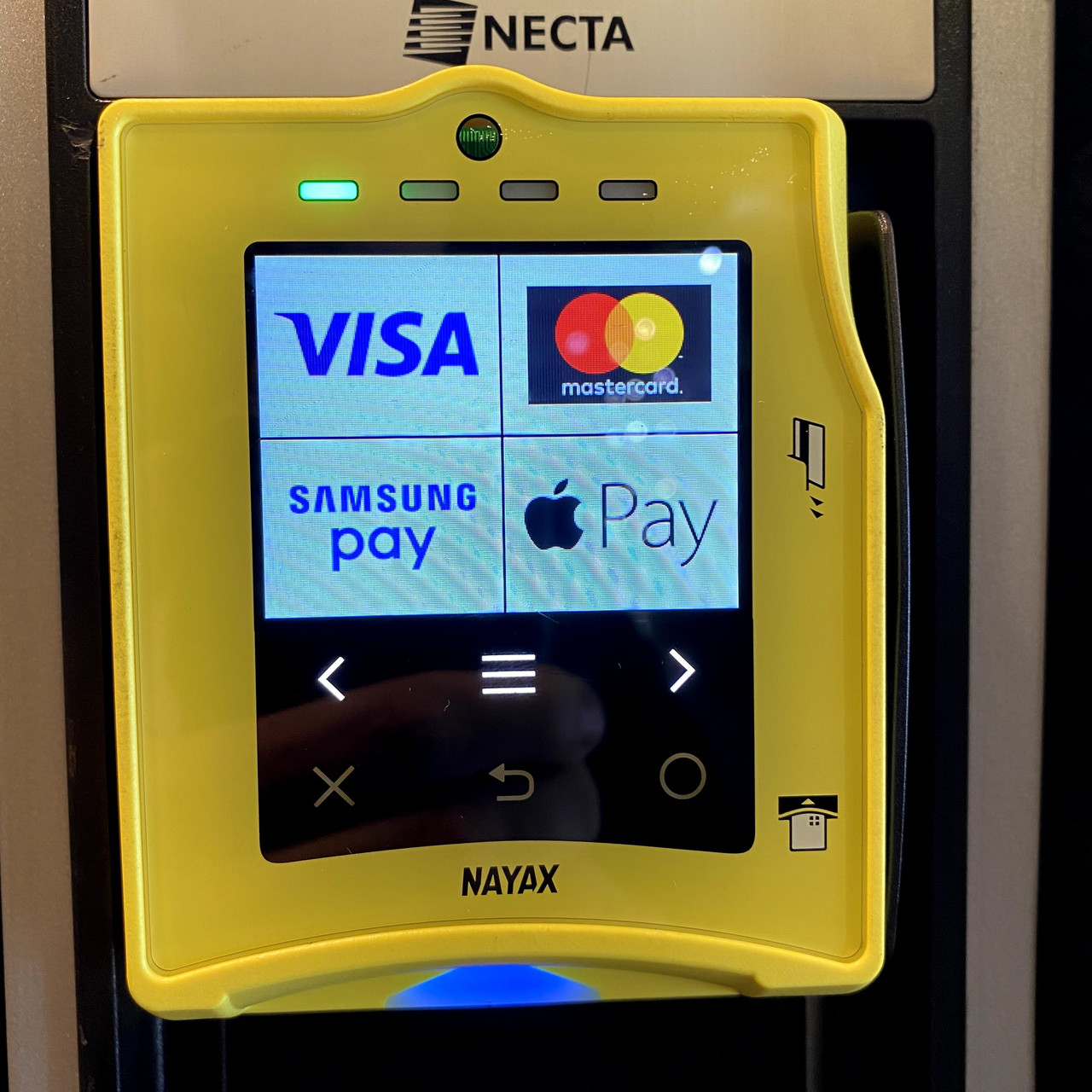 Термінал Безконтактної оплати Nayax PayPass VPOS Touch POS-термінал