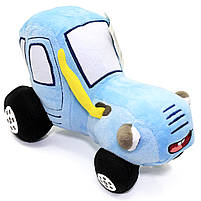 М'яка іграшка «Синій трактор» музика 15*22*14 см російська мова (BT1020R), фото 2