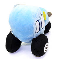 М'яка іграшка «Синій трактор» музика 15*22*14 см російська мова (BT1020R), фото 3