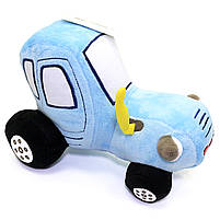 М'яка іграшка «Синій трактор» музика 15*22*14 см російська мова (BT1020R), фото 5