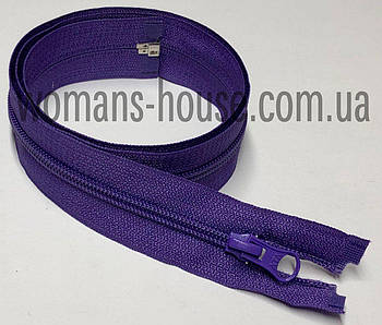 Спіральна блискавка 90 см Тип-5 Синій (Джинс)