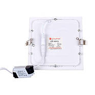 ElectroHouse LED панель квадратна 12W 170х170мм, фото 4