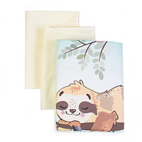 Постільна білизна для новонароджених Baby Veres Lazy sloth 120х60 см, фото 3