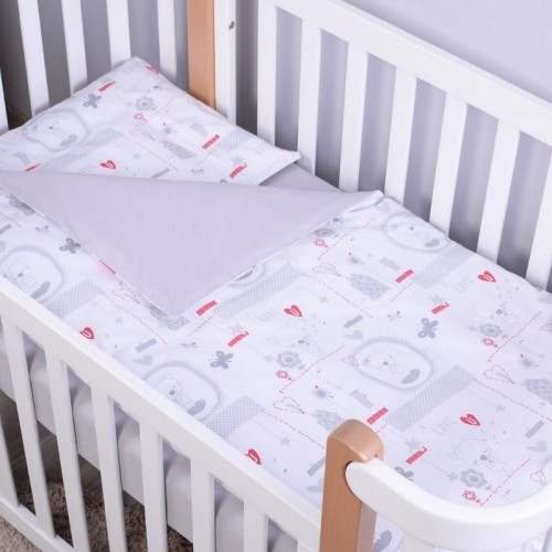 Змінний постільний комплект Baby Veres Bear house для ліжечка 120х60 см