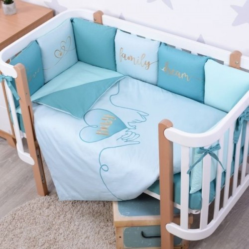 Постільний комплект в ліжечко Baby Veres Family dream 6 одиниць 220.31