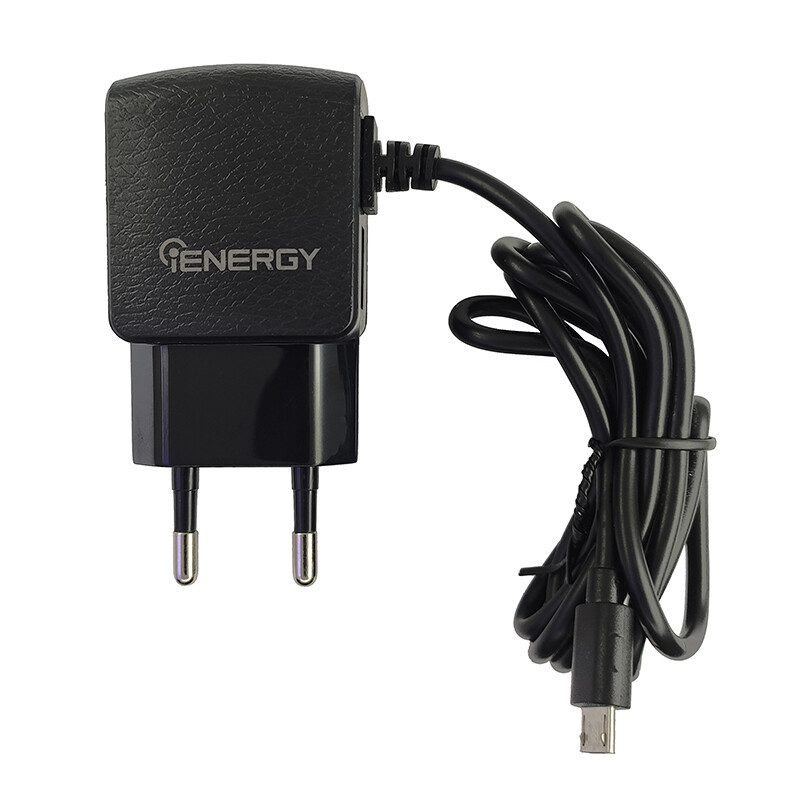 Мережевий зарядний пристрій iEnergy HC-04 micro USB 2.4A Чорний