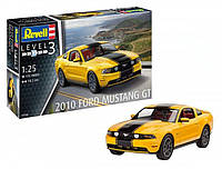 Ford Mustang GT 2010. Сборная модель спортивного автомобиля в масштабе 1/25. REVELL 07046