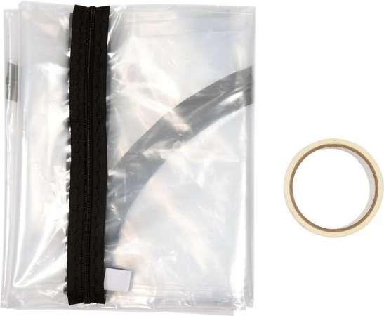 Плівка пилозахисна для дверних/віконних прорізів 217х117 см YATO тип "U" отвір 180х60 см