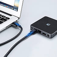 Кабель USB-A 3.0 Ugreen Male to Male AM/AM Cable 2м (чорний) US128, фото 8