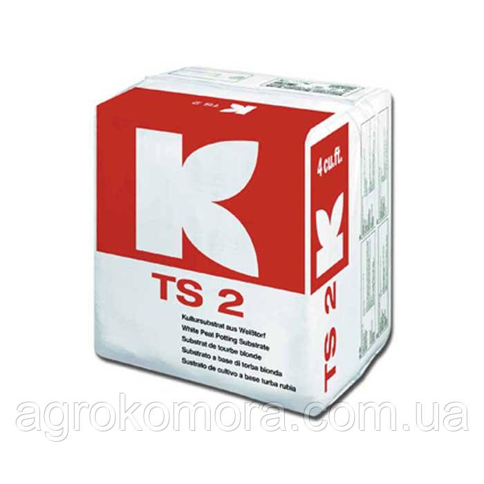 Торф'яний субстрат KLASMANN TS 2 (фракція 0-25мм) medium basic (210л)