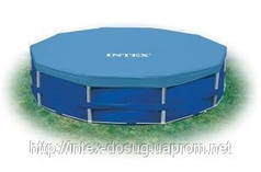 Тент для каркасних басейнів Intex Pool Cover 457 см 58901