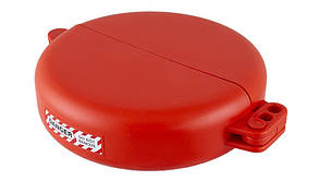 Блокатор вентилів і засувок E-SQUARE 127мм-165мм червоний (Індія)