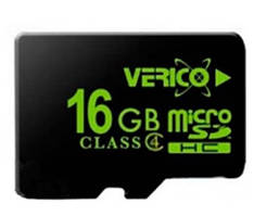 Micro SD 16GB/4 class Verico