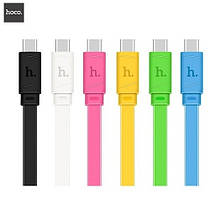 Кабель USB Type C 3A X5 color Hoco 1m