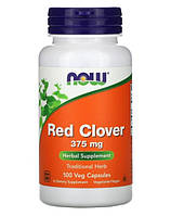 Червона конюшина NOW Red Clover 375 mg 100 вегетаріанських капсул