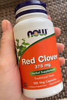 Червона конюшина NOW Red Clover 375 mg 100 вегетаріанських капсул