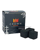 Кокосове вугілля для кальяна Crown 250 грам, 18 кубіків