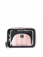 Косметичка 3в1 Beauty Bag Trio Signature Stripe від Victoria's Secret США