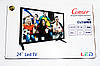 LCD LED Телевізор Comer 24" DVB - T2 220v HDMI IN/USB/VGA/SCART/COAX OUT/PC AUDIO IN, фото 8