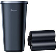 Контейнер для сміття автомобільний Baseus Dust-free Vehicle-mounted відро для сміття в машину (чорний), фото 4