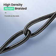 Кабель Type-C на Type-C для швидкої зарядки UGREEN US316 5A 100W QC4.0 PD2.0 2 метри (черный), фото 8