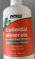 Колоїдні мінерали Now Foods Colloidal Minerals 946 мл, фото 4