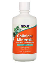 Колоїдні мінерали Now Foods Colloidal Minerals 946 мл, фото 2