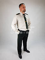 Сорочка формена НГУ колір ТАН довгий і короткий рукав