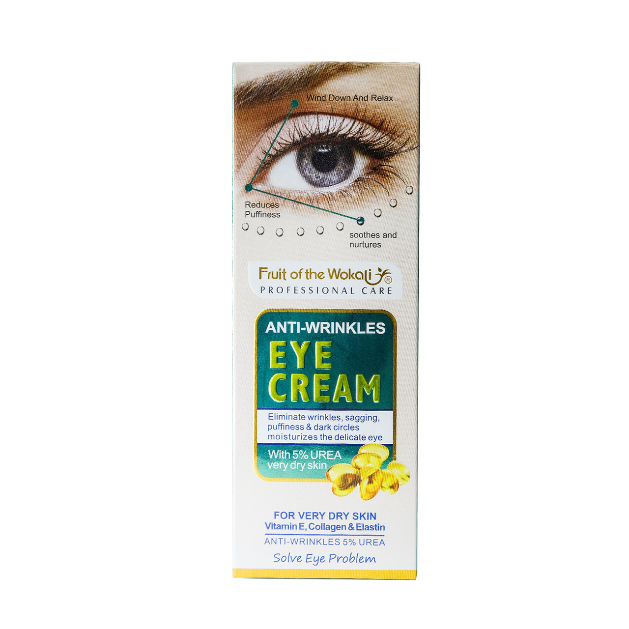Крем під очі Fruit of the Wokali Anti wrinkle Eye Cream