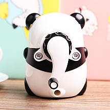 Чинка механічна Deli 0518 мікс пластик "Панда" з контейнером, Точилка дитяча, фото 5