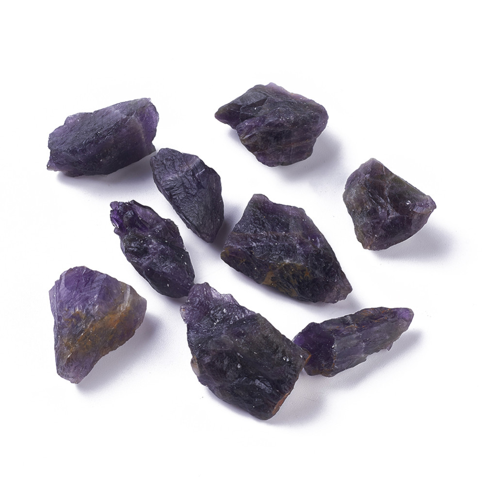 Натуральный камень галтовка крошка сколл Аметист не обработанный острый скол 20-45 мм 30 грамм 2-3 шт - фото 1 - id-p1477996955