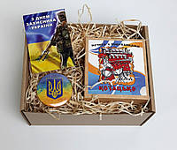 Подарок "Печиво Козацьке", значок "Справжній Козак", мини-открытка - Подарок ко Дню козацтва