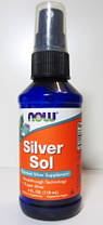 Колоїдне срібло NOW Silver Sol 118 ml, фото 3