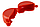 Блокіратор вентилів і засувок E-SQUARE 25мм–63,5 мм червоний (Індія), фото 2