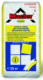 Клей для плитки Master Standart (Майстер Стандарт) 25 кг, фото 1
