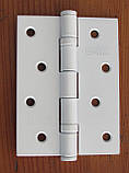 Дверна петля універсальна USK 4"*3"*2.5-2BB Біла, фото 3