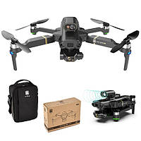 Квадрокоптер Kai One Max - дрон с 4K и HD-камерами, EIS, GPS, FPV, БК моторы, 1,2 км до 25 минут сумка