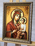 Ікона з янтаря "Скоропослушниця" Ікона з бурштину Скоропослушниця, фото 2