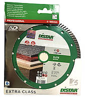 Диск алмазний 180*22,2 мм Turbo Elite Granite, 5D, Distar