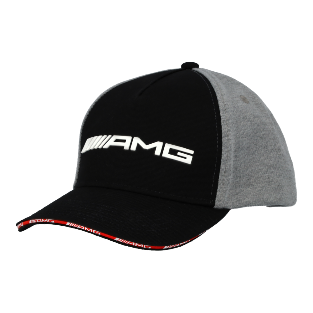 Дитяча бейсболка Mercedes-AMG Children's Cap, Black / Grey / Red, артикул B66959211