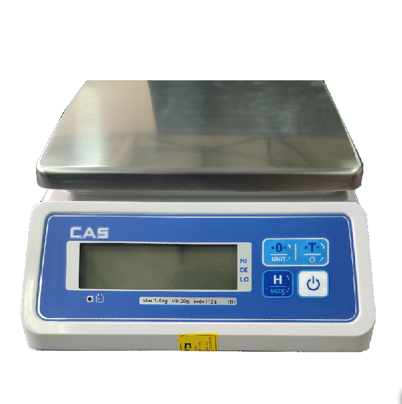 Ваги з вологозахистом CAS SW II W (3 кг, 6 кг, 15 кг, 30 кг), фото 1