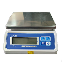 Ваги з вологозахистом CAS SW II W (3 кг, 6 кг, 15 кг, 30 кг)
