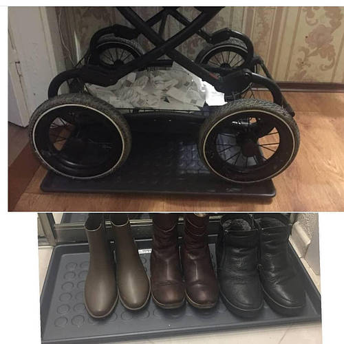 Пластиковый коврик для обуви ikea BAGGMUCK 71х35 см, цена 167 грн ...